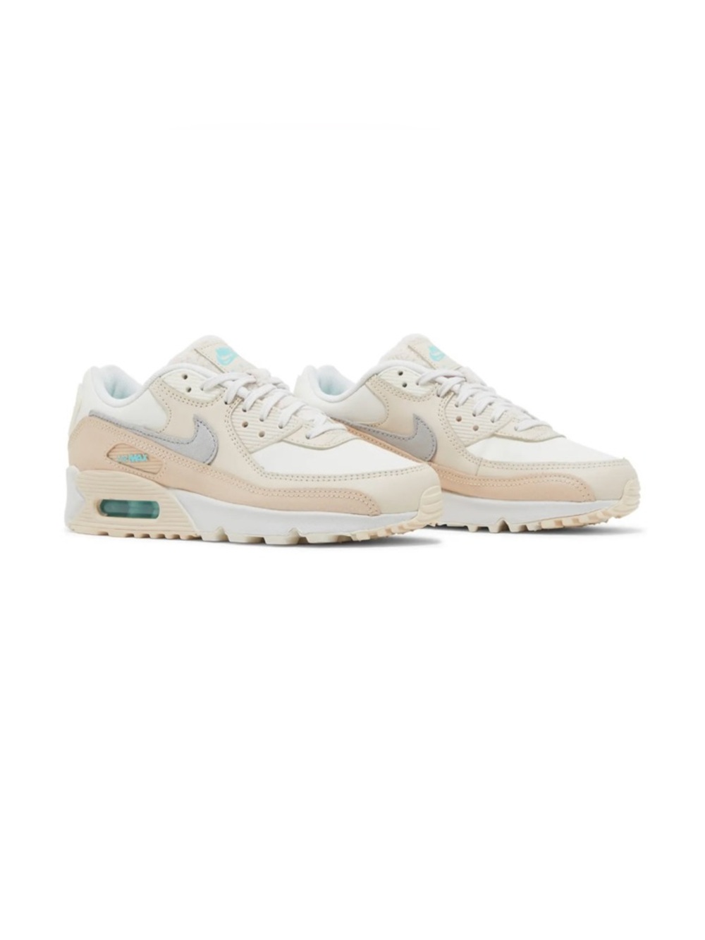 Nike Women’s Air Max 90 Phantom/Metallic Silver Size 9.5